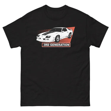 3rd gen Camaro T-Shirt in Black From Aggressive Thread